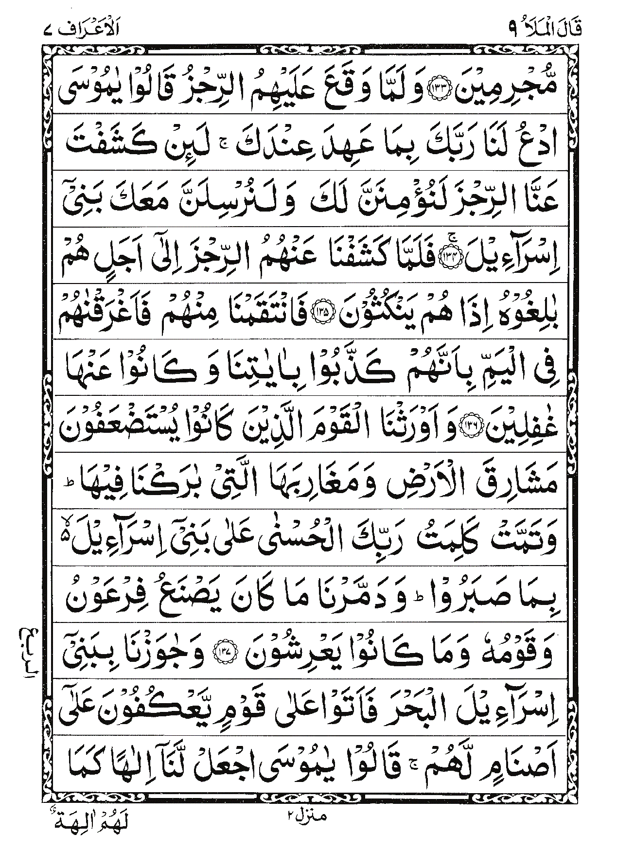Surah Al-A'raf Page 23